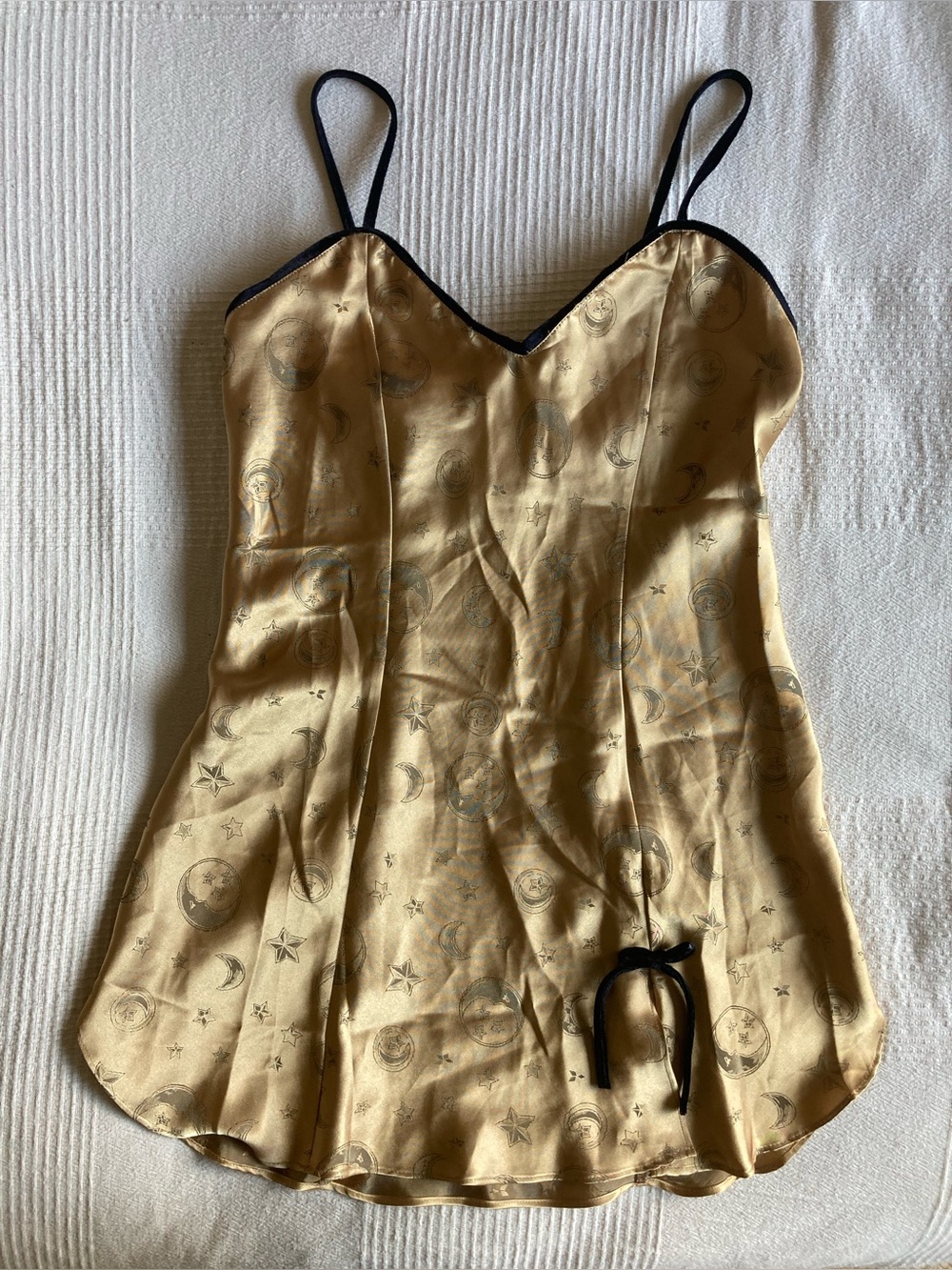 Vintage celestial whimsigoth babydoll slip